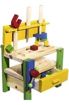 Kit Jogo Ferramentas Com Bancada Infantil 14 Peças Brinquedo