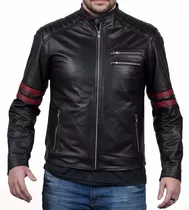 Campera De Cuero De Hombre ( Cuero Vacuno 100%)