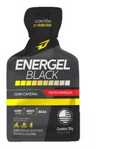 Gel Deportivo Energizante Con Cafeína. Energel Black 10unid.