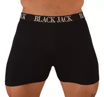 Cueca Box Boxer Kit C/ 10 Black Jack Estampadas Originais