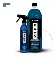 Moto-v Shampoo P/ Motos Concentrado1,5l + Blend Cera Liquida