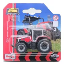 Trator Massey Ferguson - Mini Work Machines - 1/64 - Maisto