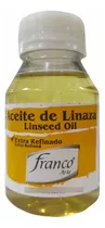 Aceite De Linaza Extrarefinado Para Pintura 60 Cc