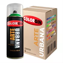 Tinta Colorgin Arte Urbana 400ml Kit C/6 - Escolha A Sua Cor