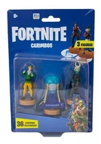 Miniatura Fortnite Carimbo - Elf, Battle Bus E Ragnarok