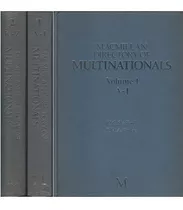 Macmillan Directory Of Multinationals   2 Volumes