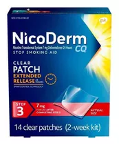 Parche De Nicotina Cq Nicoderm Paso 3