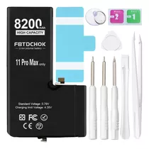 Bateria Mejorada 8200mah Para iPhone 11 Pro Max 