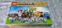 Lego Minecraft 21116 Crafiting Box 518 Peças 8 Em 1