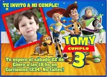 Kit Imprimible Toy Story Candy Bar Invitaciones Cotillón