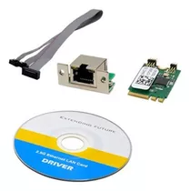 Placa Lan Ethernet M.2 A+e Key 2.5g Pci Expansion Network Ad