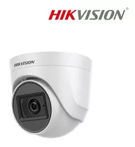 Cámara Seguridad Hikvision Domo Con Micrófono 5mp Interior Color Blanco