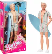 Boneco Ken Ryan Gosli Barbie Filme Dia De Praia C Acessorios