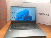 Notebook Pcbox Dark Blue, Intel Core L5 1035g1 8gb De Ram