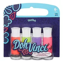 Doh Vinci Refil Deco Pop Cores Vibrantes Hasbro A8322