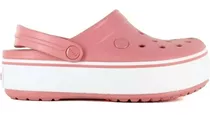 Crocs Crocband Plataforma Clog Blossom/white Originales 1103