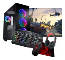 Pc Torre Computadora Gamer Amd - 16gb Ram + Combo + Monitor