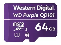 Memoria Micro Sd De 64gb Western Digital Especial Para Cctv