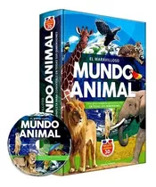 Libro El Maravilloso Mundo Animal 3d Animales + Cd