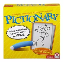 Juego De Mesa Familiar Mattlel Pictionary Dibuja Y Adivina