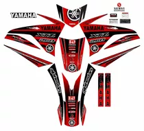 Calcomanía Personalizada Yamaha Xtz 250 Impresión Digital