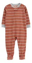 Pijama Carters 1 Pieza Con Pie Micropolar A Rayas Toddler Ub