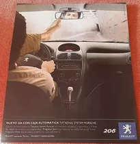 Peugeot 206 Tiptronic Publicidad