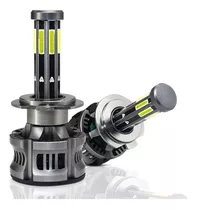 Par Turbo Led 8 Caras 18000 Lúmenes H1, H3, H4, H7, H11, 880