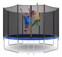  Cama Elástica, Trampolín 305cm Diámetro Con Escalera