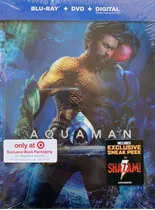 Aquaman Jason Momoa Digibook Target Pelicula Blu-ray 