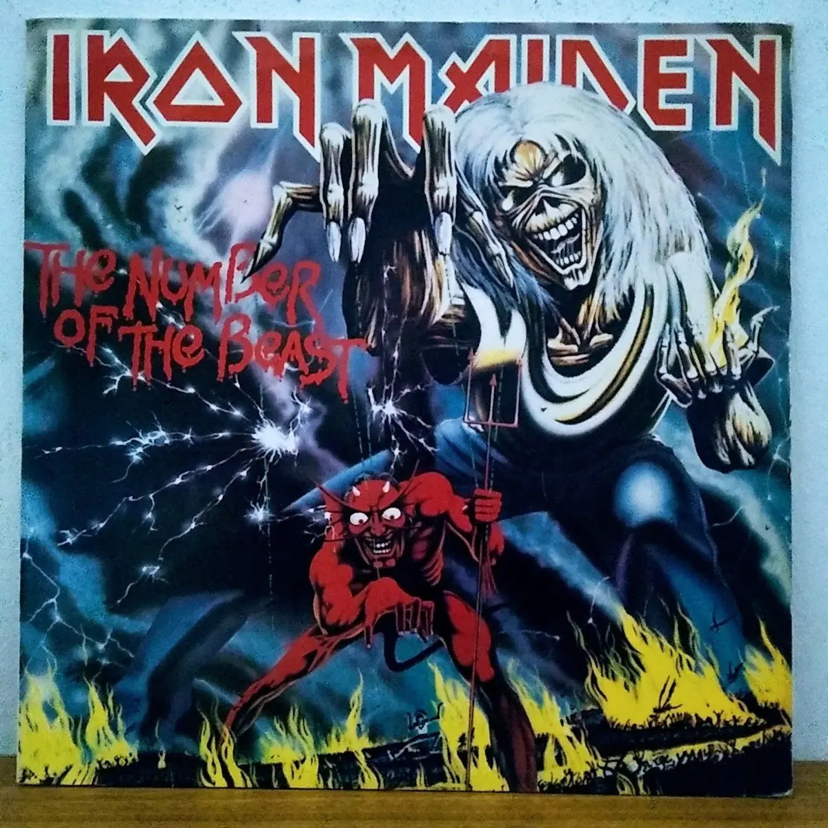 Lp Iron Maiden The Number Of The Beast | Mercado Livre