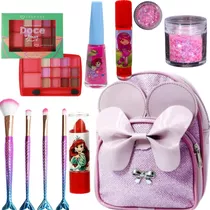 Kit De Maquiagem Infantil Completa Meninas Princesa Criança 