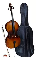 Cello Solido 3/4 Profesional Ce-120 C/funda Etinger