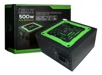 Fonte 500w One Power Atx Para Pc Gamer Computador Bivolt