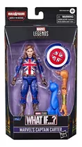 Boneco Marvel Legends Build A Figure Captain Carter F0331