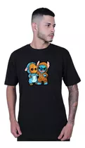 Camiseta Roupa Lilo Stitch And Groot Camisa