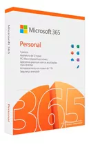 Microsoft Office 365 Personal 1 Usuário (box) Envio Digital