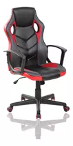 Silla Gamer Pc Roja Diseñada En Eco-cuero Alta Calidad Marca Zeyrum Colombia  