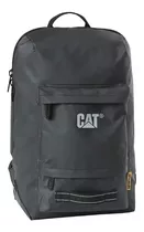 Mochila Impermeable Caterpillar Cat Verso Con Porta Notebook Color Negro