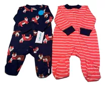 Pack Dos Enteritos Pijama Carters / 3m / Tiger