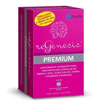 Suplemento Em Softgels Exeltis  Premium Regenesis Ômega 3 Regenesis Em Caixa 120 Un