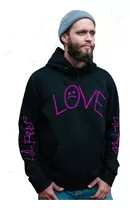 Buzo Hoddie Modelos Varios - Musica - Lil Peep Love - Mub58p