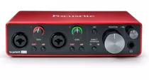 Focusrite Scarlett 2i2 3er Gen Placa De Sonido 2 Canales