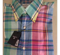 Camisa Gant Multicolor 100% Original