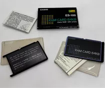 Tarjeta Memoria Casio Ram Card 64kb Es-100 Para Agenda Casio