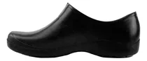 Zapato Zueco Negro Anti Deslizante - Mundo Trabajo
