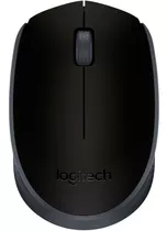 Mouse Logitech M170 Sem Fio Rc/nano Preto/grafite Cor Preto