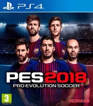 Pes2018 Pro Evolution Soccer- Ps4 Fisico