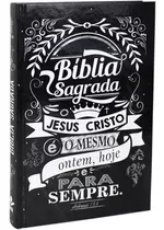 Bíblia Sagrada Lettering Nova Tradução Na Linguagem De Hoje