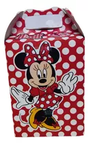 60 Caja Dulcera/lonchera Mine Mouse. Fiesta,dulces, Minne